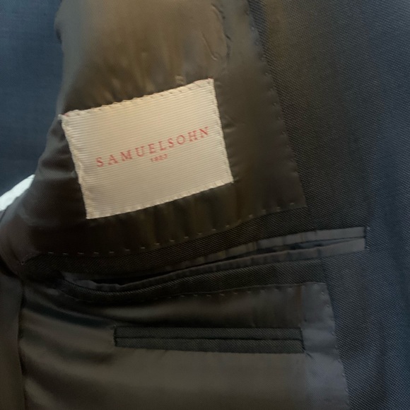 Brand New Samuelsohn Black Suit - Picture 3 of 6